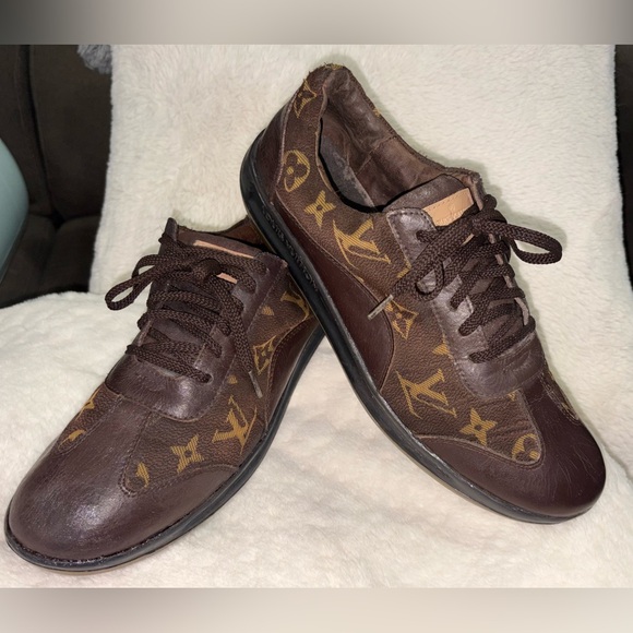 Louis Vuitton Brown Monogram Sneakers